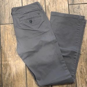 American Eagle Gray Khaki—size 4